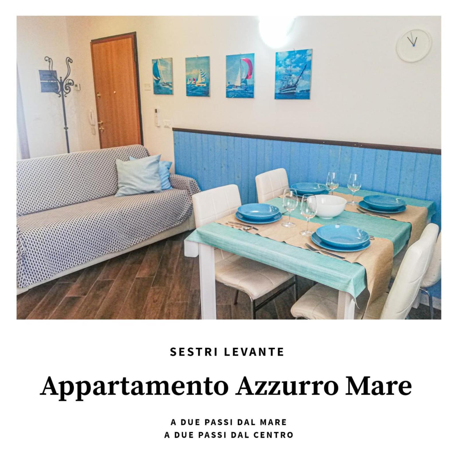 Appartamento Azzurro Mare Sestri Levante Extérieur photo